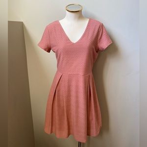 MAURICES Coral V-Neck Dress | Size Small